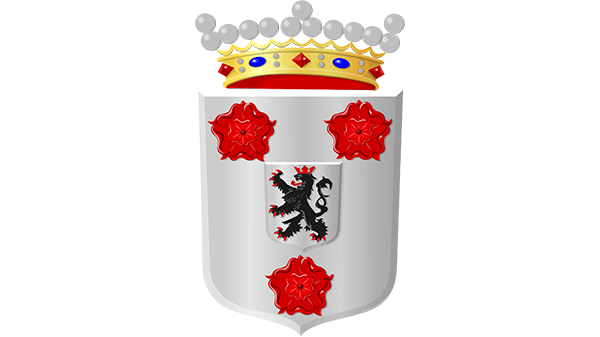 Wapen gemeente Roosendaal Wapen gemeente Roosendaal - in kleur op transparante achtergrond - 600 * 337 pixels